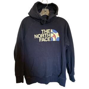 The North Face half dome hoodie navy blue size large women's